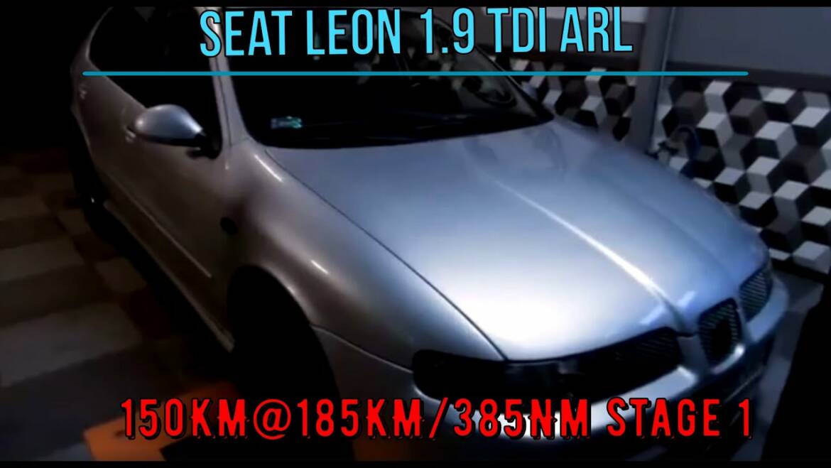 #Chiptuning Seat Leon 1.9 TDI ARL 150KM@185KM/385Nm stage 1 // modyfikacja od kuchni