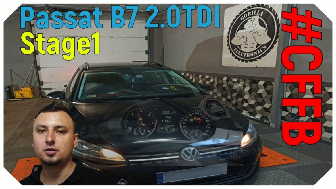 #Chiptuning Passat B7 2.0 TDI CFFB stage1 // VLOG // Diagnostyka Hamownia Strojenie