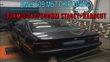 Chiptuning BMW 530d M57 193KM@240KM/500Nm +hardcut // chiptuning od kuchni