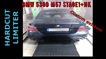 BMW e60 530d hardcut rev limiter diesel odcinka przelot M57
