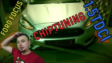 Chiptuning Ford Focus 1.5 TDCI 120KM stage1 // modyfikacja od kuchni