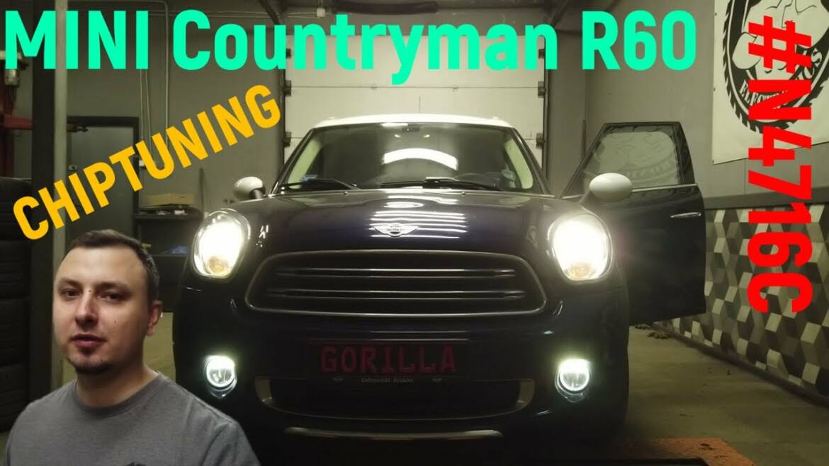 #Chiptuning Mini Countryman R60 1.6D 112KM stage1 // VLOG modyfikacja od kuchni