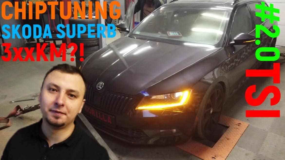 #Chiptuning Skoda Superb 2.0TSI CJXA 280KM stage1 + chip DSG// 3xx koni w dwulitrowym silniku?!