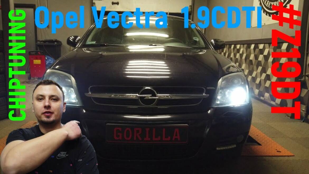 Chiptuning Opel Vectra 1.9CDTI 120KM stage1 // Co daje chip w Z19DT?