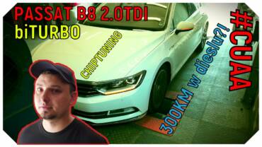 #Chiptuning VW Passat B8 2.0TDI CUAA 240KM stage1 //vlog// 300KM w dieslu?