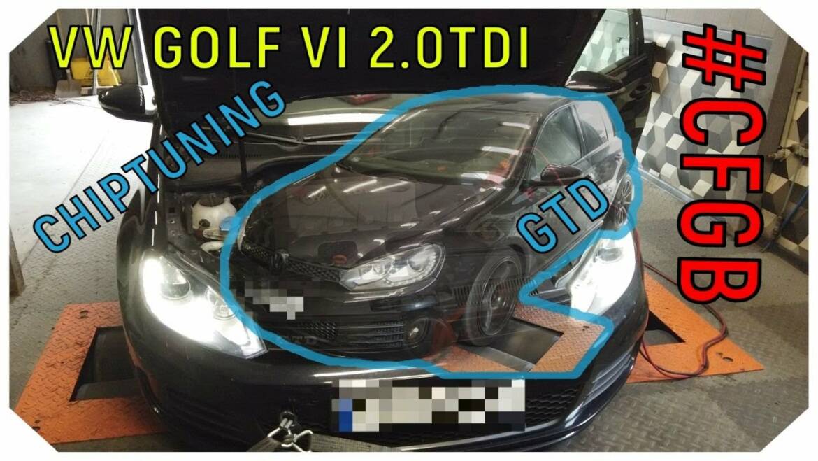 #Chiptuning VW Golf VI 2.0TDI CFGB 170KM stage1 //vlog// co to stage1?