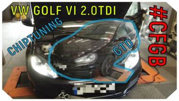 #Chiptuning VW Golf VI 2.0TDI CFGB 170KM stage1 //vlog// co to stage1?