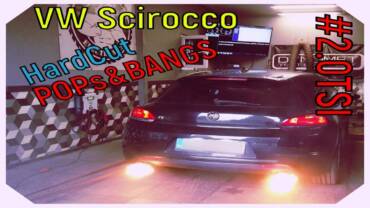 VW Scirocco 2.0TSI 210KM CCZB // POP&BANGS HARDcut CHIPTUNING