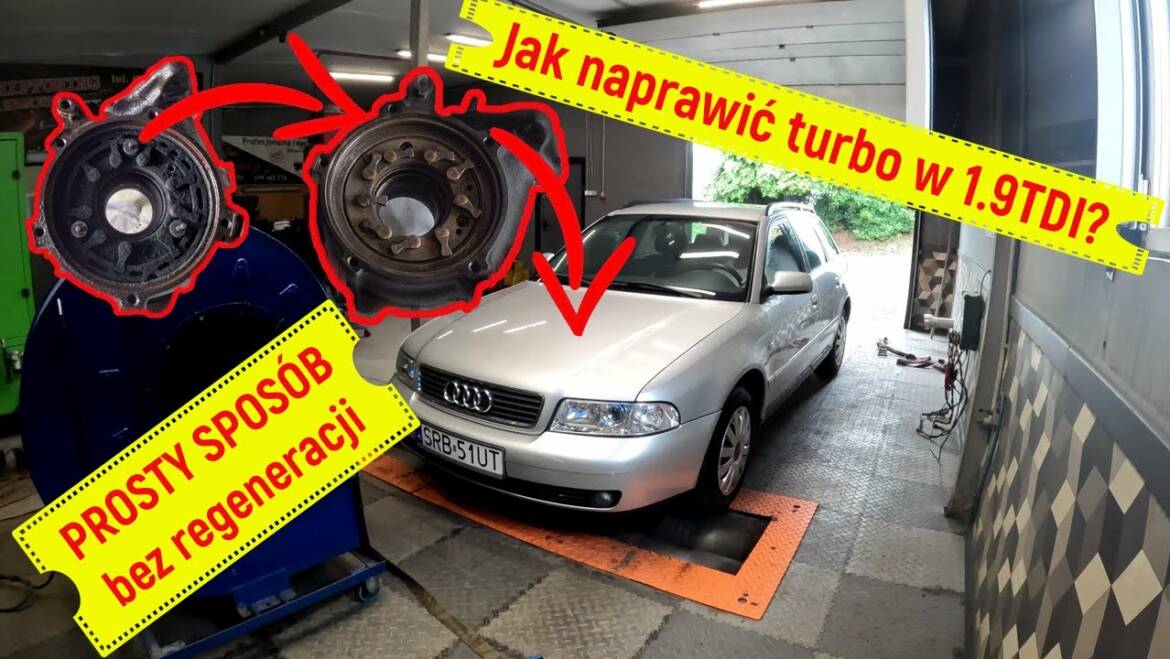 Prostym sposobem naprawiamy turbo w 1.9 TDI AHH // Audi A4 B5 chiptuning itd