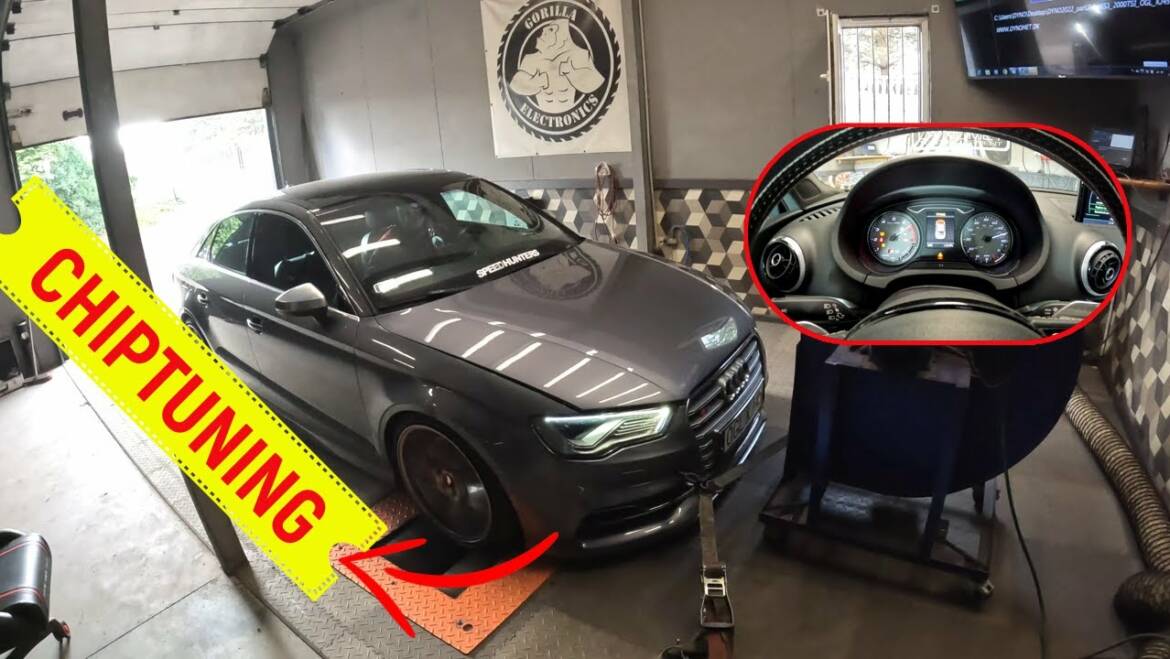 Audi S3 dyno / chiptuning / pop&bangs