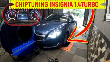 #Chiptuning Opel Insignia 1.4 TURBO 140KM A14NET stage1