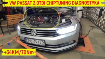Chiptuning VW Passat B8 2.0 TDI 150KM CRLB stage1 // Trafiła się zdrowa sztuka