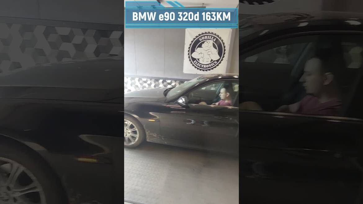 Chiptuning BMW e90 320d 163KM stage1