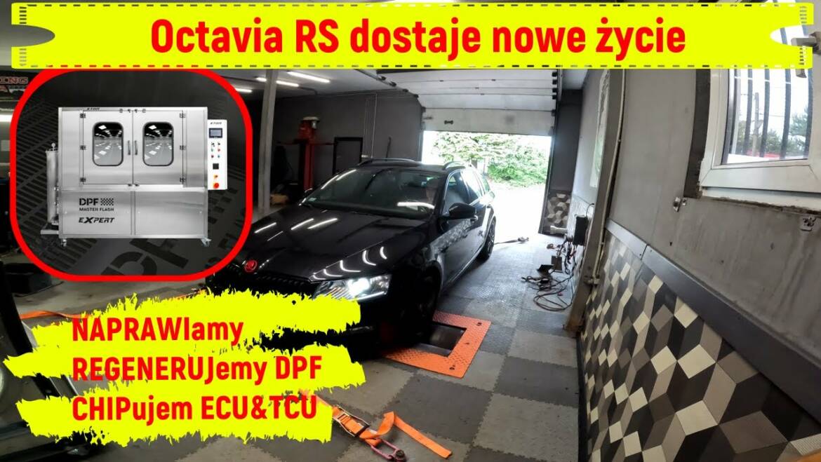 Chiptuning ECU&TCU Skoda Octavia RS 2.0TDI CUPA 184KM // dodatkowo regeneracja DPF maszyną XTON