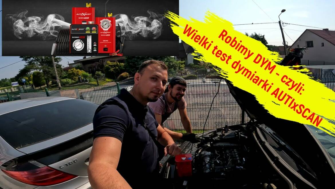 Robimy dym – Testujemy generator dymu AutoxSCAN SD930PRO // trochę o testerach diagnostycznych