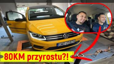 Chiptuning VW Caddy 2.0TDI DFSD 102KM stage1 // Reakcja klienta na +80KM bezcenna