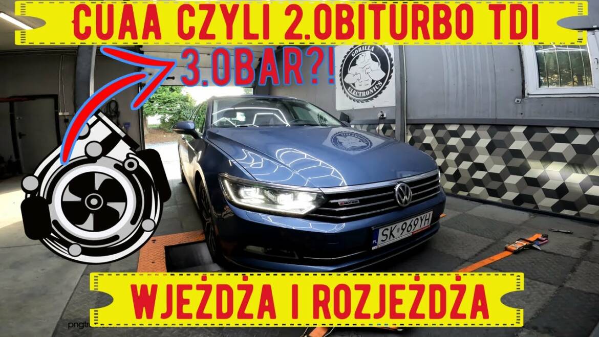 Chiptuning VW Passat 2.0TDI CUAA 240KM czyli rekordowo mocny diesel! // dodatkowo DQ500 mod