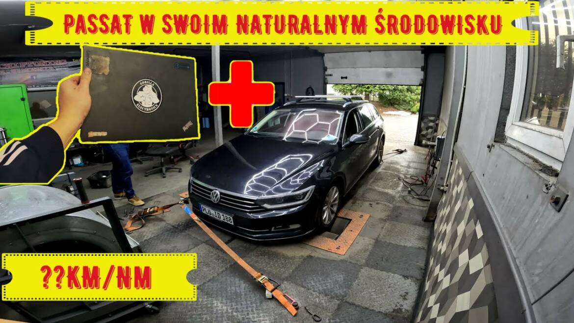 Chiptuning VW Passat B8 2.0TDI DFCA 190KM stage1 // mały vlog + reakcja klienta