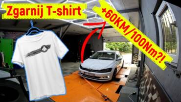 VW Polo 1.6TDI 80KM stage1 z ogromnym przyrostem i inne Zostaw komentarz – zgarnij Gorilla T-shirt!