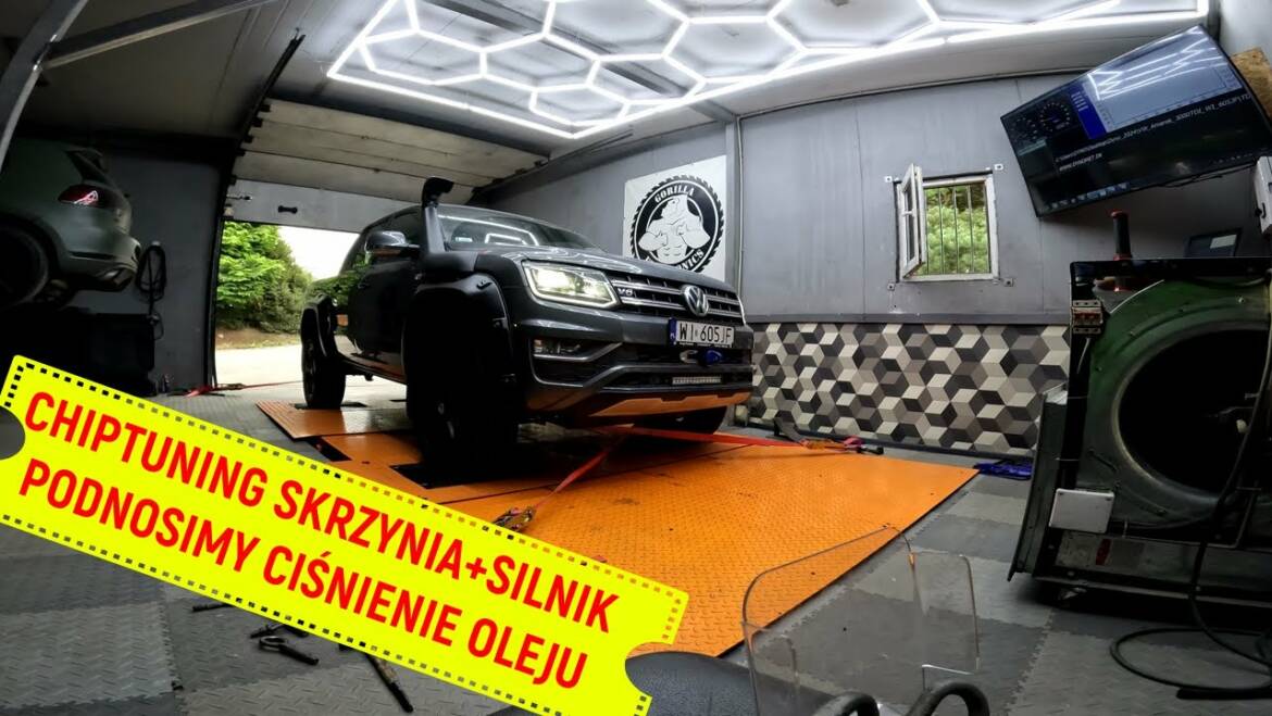 Chiptuning VW Amarok 3.0TDI DDXE 258KM stage1 // PODNOSIMY CIŚNIENIE OLEJU // 8HP45 mod