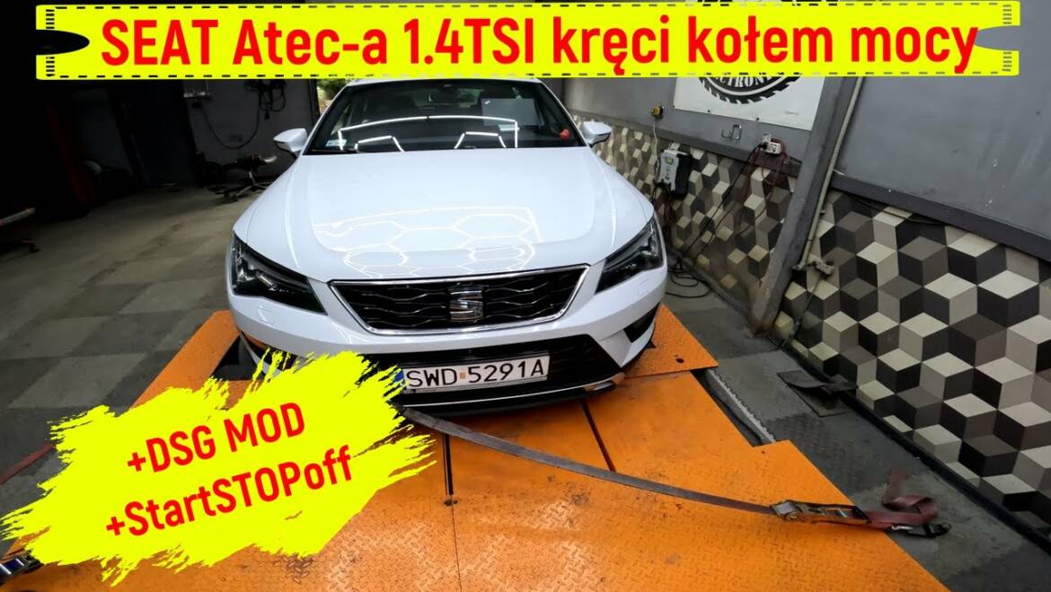 Chiptuning Seat Ateca 1.4 TSI CZEA 150KM oraz odmulenie DSG tutaj DQ200 gen2